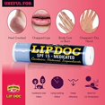 thumbnail image 3 of Bálsamo labial Amish Origins Lip Doc SPF 15 Medicado (paquete de 3), 3 of 6