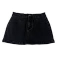 thumbnail image 5 of XDZJLR Mini Jeans Skirt For Women Denim Skirts Washed Denim Bodycon Skirt High Stretch Elastic Slim Fit Short Skirt Black Xs-Xl, 5 of 6