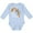 AE-Light Blue, variant on Inktastic Merry Christmas Red and Gold Candy Cane Boys or Girls Long Sleeve Baby Bodysuit