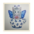 thumbnail image 4 of Taladro en apariencia de Pintura de Diamante Bricolaje para Niños Oso Kit de Puntada Artesanal Gato, 4 of 9