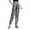 Grey, variant on Pantalon Décontracté Femme Fashion Loose Casual Pants Street Style Slacks in Metallic Color Trousers Dress Pants Woman Grey XL