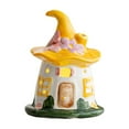 thumbnail image 2 of RuiJiao Ceramic Christmas House Night Light Ornament in White for Desktop Decor and Holiday Gifts, 2 of 9