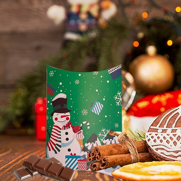 Christmas Pillow Box Candy Chocolate Packaging Box Nougat Baking Box Year Nut Gift Box Empty Box