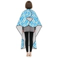 thumbnail image 7 of ZICANCN Hair Cutting Cape for Adults,Blue White Cloud Cape Salon Barber Cape for Hair Stylist Shampoo Capes Waterproof , 55x66 Inch, 7 of 7