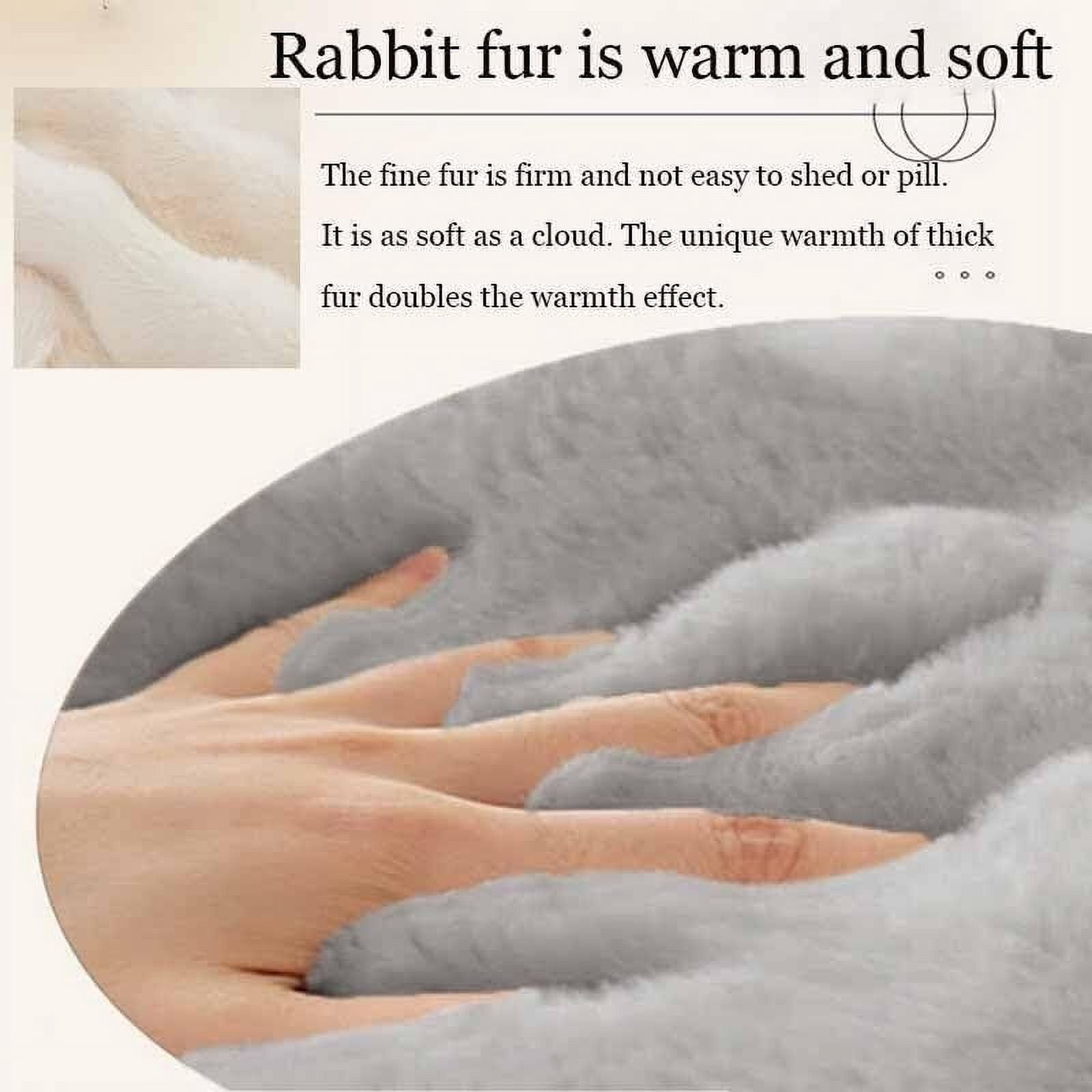 BH-JJSMGS Plush Recliner Slipcovers Recliner Chair Covers Armrest Covers Headrest Cover for Sofa Recliner Protector Couch Sofa Covers, Soft Fuzzy Fluffy Anti-Slip Furniture Protector