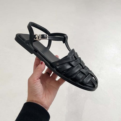 Zhaomeidaxi 1 Pair Womens Closed Toe Flat Sandals Comfortable 