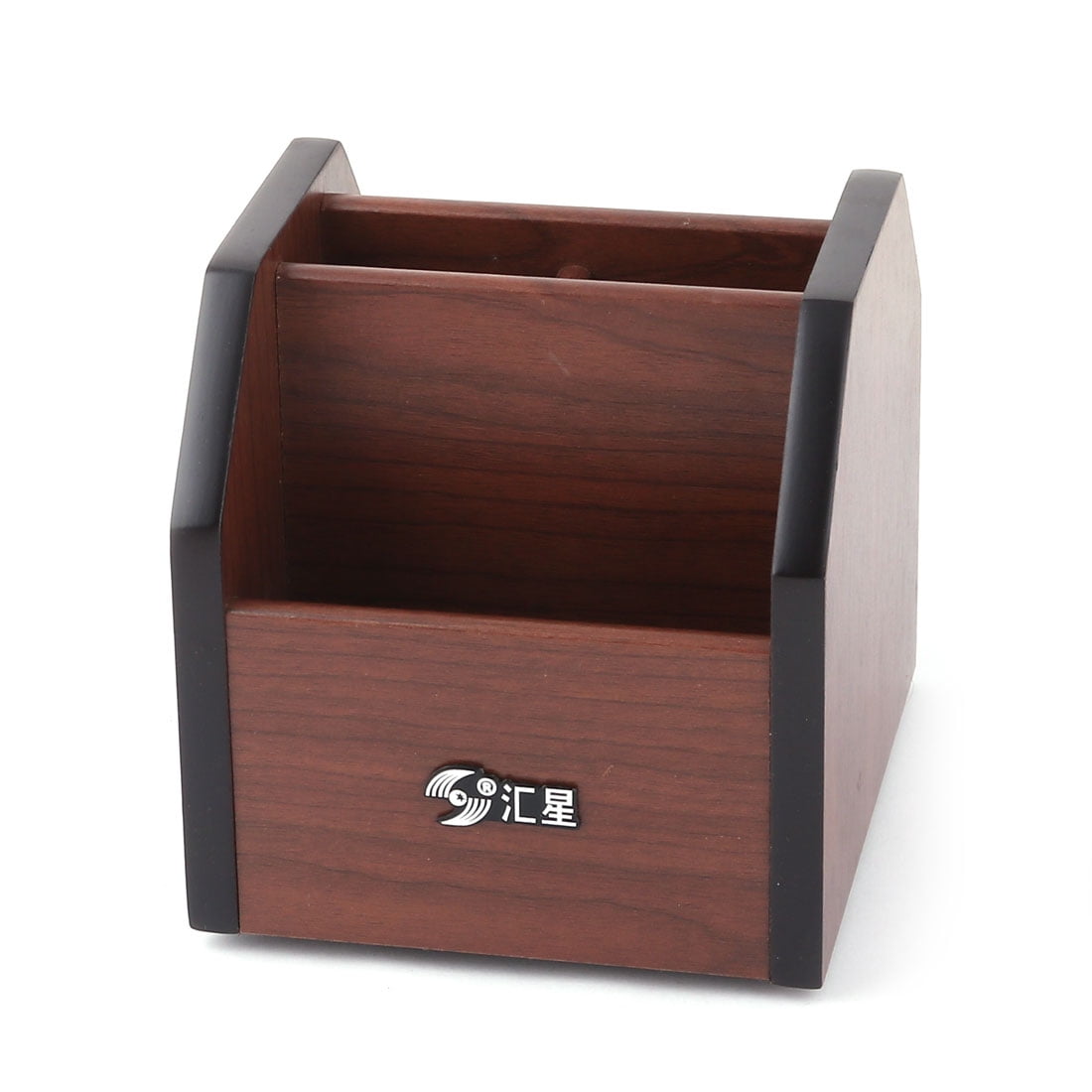 Office Home Wooden Desk Table Organizer Pen Holder Com