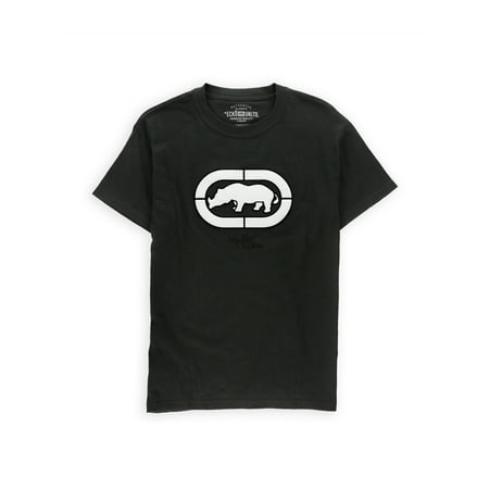 Ecko Thermal Shirt - Ecko Unltd. Mens Big Rinho Weld Ab Puffed Logo Embellished T-Shirt htrchrgy S