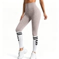 thumbnail image 7 of Akiihool Casual Yoga Pants for Women Yoga Leggings for Women High Waisted Tummy Control Yoga Pants with Pockets (Khaki,S), 7 of 7