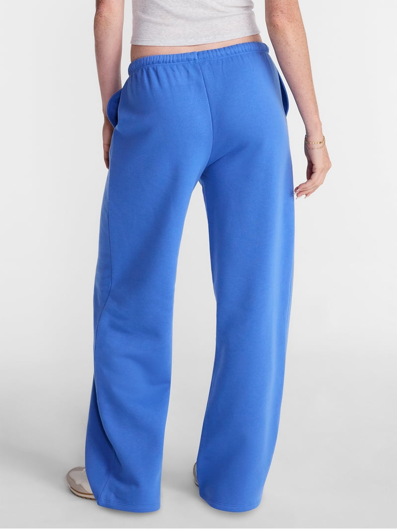 No Boundaries Mini Waist Fleece Pants, 30'' Inseam, Women's XXS
