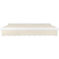 thumbnail image 6 of Awntech 16' x 10' Full Cassette Manual Patio Retractable Awning Acrylic Fabric, Linen, 6 of 7