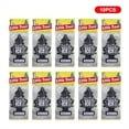 thumbnail image 3 of Car Perfume Decoration Car Interior Decor Air Freshener Tree Shaped Fragrance Rearview Mirror Ornament, 10pcs, 3 of 7