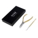 thumbnail image 4 of profesion de Cutícula de material acero Inoxidable Pinza Removedor de Piel Muerta Herramienta de Belleza para Uñas de Manos Dorado, 4 of 9