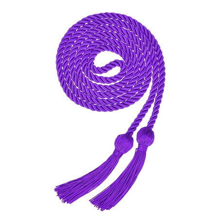 

Graduation Honor Cord Tassels Cord (67 Long in Total Purple)