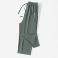 thumbnail image 5 of Qulqfy Women Shorts Summer High Waisted Wide Leg Quick Dry Green Shorts Casual Workout Knee Length Shorts for Women L, 5 of 7