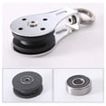thumbnail image 5 of 300Kg Bearing Pulley Lifting Quiet Wheel Gym U-Grooved Heavy Duty Pulley Wheel for Workout Equipment Cable Machine, 5 of 8