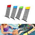 thumbnail image 2 of Housse de Chaise de Natation Légère Anneau de Piscine Lit Filet Hamac Filet Haute Résistance Imperméable Nylon Chaises de Piscine Filets Extérieur Plage Jaune, 2 of 7
