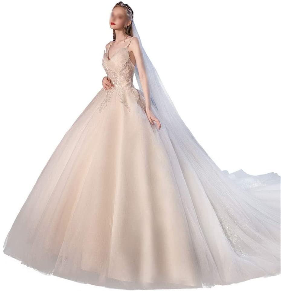 big lace wedding dress