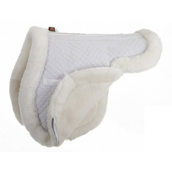ECP Sheepskin All Purpose Fully Lined Saddle Pad - White