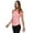 Light Pink, variant on RBX Active Women's Space Dye Ultra Soft Stretch Short Sleeve Tee