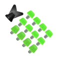 thumbnail image 2 of QualitChoice Football Shoe Spikes Boot Studs Replacement Complete Set For All Standard 85mm Threaded Boots Friends Green 8mm 11mm, 2 of 6