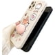 thumbnail image 3 of Estuche para teléfono oso de fresa para iPhone 12 Pro Max Kawaii 3D Corgi Butt Negro, 3 of 4