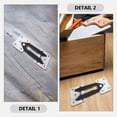 thumbnail image 4 of 2pcs Sectional Couch Connector Furniture Joint Snap Sofa Replacement Accessories, 4 of 9