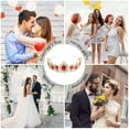 thumbnail image 2 of unbranded  Red Tiara Wedding Crown Quality Assured Headpiece Bride Miss, 2 of 8