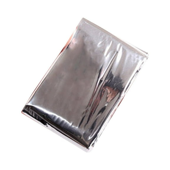 NICERIO Insulated Blanket Emergency Survival Sleeping Blanket Aluminum Foil 1Set