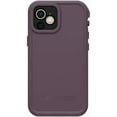 thumbnail image 3 of LifeProof FRE Series Waterproof Case for iPhone 12 Mini - Ocean Violet Berry Conserve/Dusty Lavender 77-81003, 3 of 8