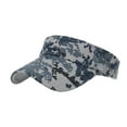 thumbnail image 2 of Sun Visor Hats for Women Wide Brim Ponytail Straw Hat Packable Foldable Travel Hats Outdoor Camouflage Adjustable Baseball Cap Hip Hop Hat Sun Hat D One Size, 2 of 4
