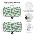 thumbnail image 5 of Yiaed Usa Flag Print Car Windshield Sunshade Front Auto Car Front Window Sun Shade Foldable Sun Visor Shield Cover Auto Accessories for Sedan SUV Truck-Small, 5 of 5