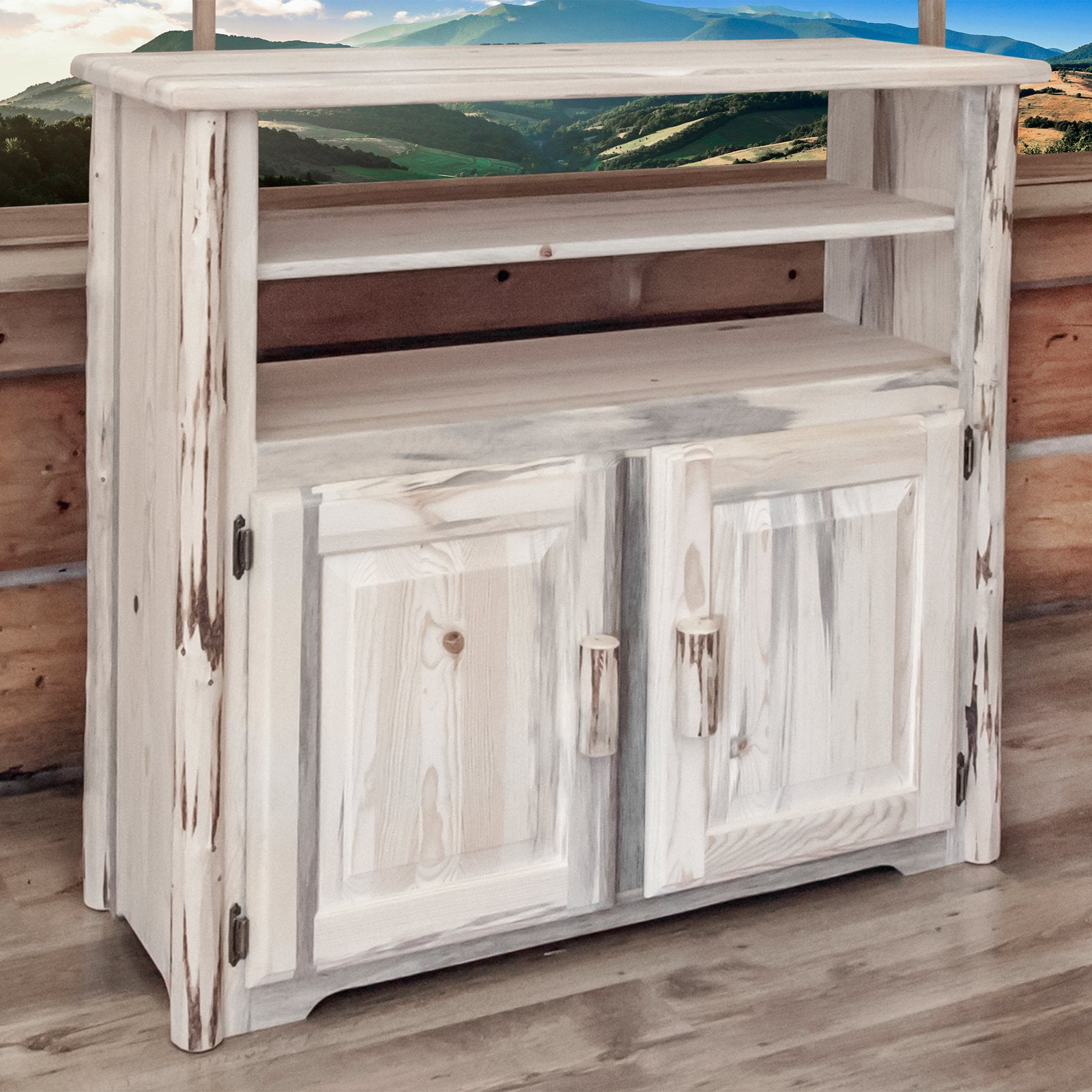 Montana Woodworks Montana Media Center - Walmart.com