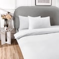 thumbnail image 3 of Deconovo Microfiber Bedding Sheet Set, Brushed Soft Sheets for Home Use, California King, White, 4 Piece, 3 of 8