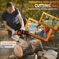 thumbnail image 4 of 58CC 2-Stroke Gas Chain Saw for Home & Farm, 20 & 18 Inch Gas Powered Chainsaw, Powerful Gasoline Chain Saw with Quick-Start System, Professional Gas Chainsaw for Cutting Wood Tree Trimming, 4 of 9