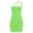 Green*, variant on RUTAYY Women's Dress Solid Color Sleeveless Slim Fit Casual Everyday Wear Summer Comfortable Breathable Fashion Beach Dresses