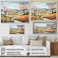 thumbnail image 4 of Designart "Countryside Early Spring horizon III" Landscapes Wall Art Print, 4 of 5