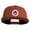 Red, variant on Fire Bowser Iron on Patched 6 Panel High Profile Structured Snapback - Red OSFM