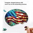 thumbnail image 5 of 4th of July Acrylic Puzzles Suncatcher Window Hanging,Sun Catcher Stained Glass Acrylic Puzzle Decoration for Women Men, DIY Suncatcher Kits for Adults Home Decor, 5 of 7