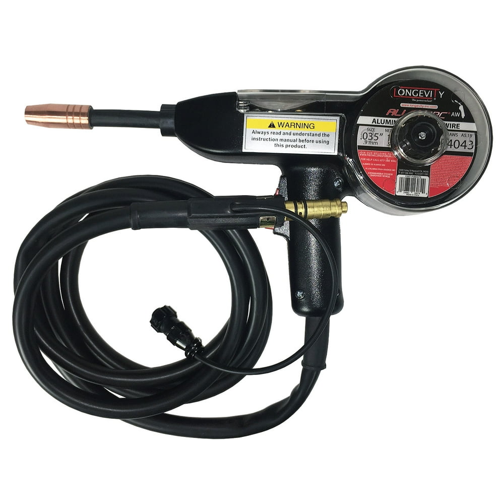 Longevity SPOOLGUN 140, Aluminum MIG Welding Capable