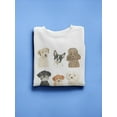 thumbnail image 3 of Doggos And Puppers Ii Sweatshirt Women -June Erica Vess Designs, Female x-Large, 3 of 4