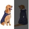 thumbnail image 2 of Extra Large Hooded Dog Raincoat With Reflective Strips 100% Waterproof Dog Rain Jacket, 2 of 5