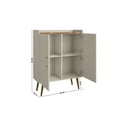 thumbnail image 2 of Bogart 45.5" Mid-Century Modern Accent Cabinet  and Nature, 2 of 8