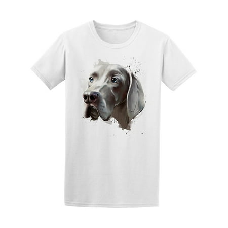 Close Up Of High Breed Dog Tee Men's -Image by
