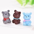 thumbnail image 1 of Visland 5pcs Bear Animal Figures, Animal Bear Figures Toy Birthday Gift Christmas Toy for Kids Children Toddlers, 1 of 6