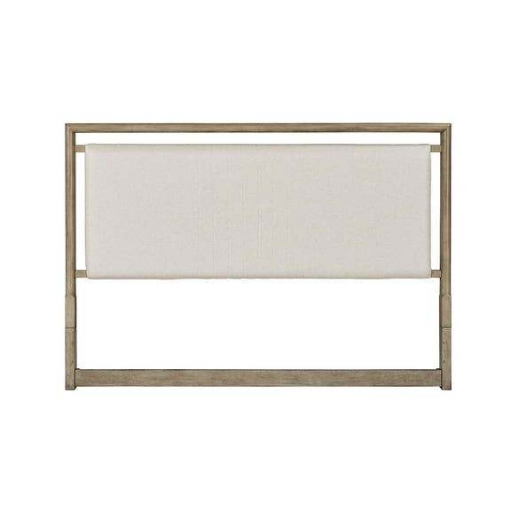Arlington King Upholstered Panel Headboard - Nutmeg