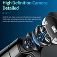 thumbnail image 4 of AI Smart Glasses with 1080P Camera & Polarized Lenses, Built-in Voice Assistant, Real-Time Translation, Photo/Video Recording - Compatible with ChatGPT, 4 of 9