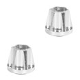 thumbnail image 1 of maskred 4PCS Moyeux de Roue pour RC 1 10 Crawler 9 2 Jantes de Roue Haute Performance Mise à Niveau Argent 18,4 Mm 2Set, 1 of 6