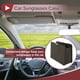 thumbnail image 2 of Estuche para Gafas de Sol de Coche Unique Bargains con Soporte Magnético Universal para Respaldo de Asiento Lado de Puerta de Cuero Marrón 20.5x14.2cm, 2 of 7