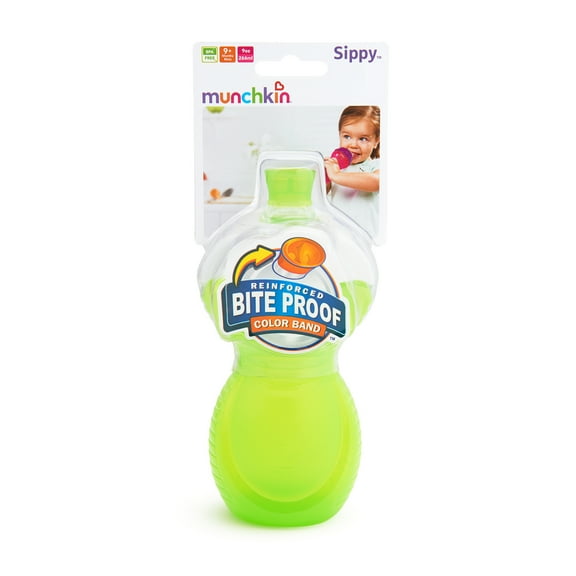 Munchkin® Click Lock™ Bite Proof Sippy Cup, 9 Oz, Colors May Vary, Unisex